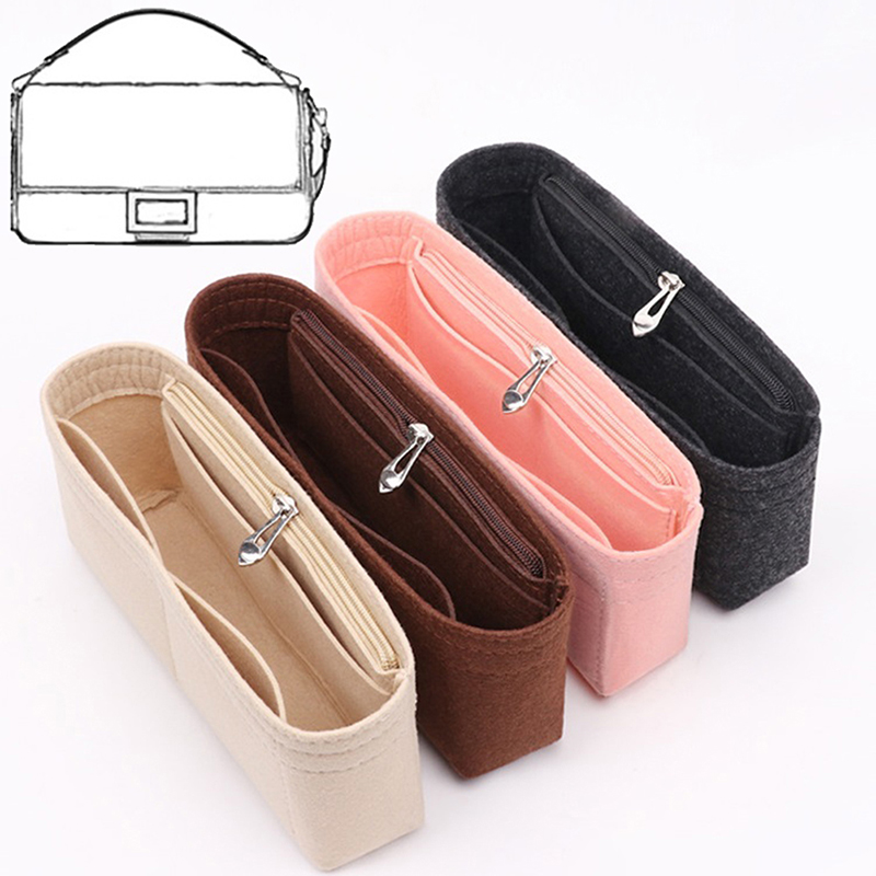 Ysl Beauty Makeup Bag - 1PC Felt Insert Bag Organizer, Makeup