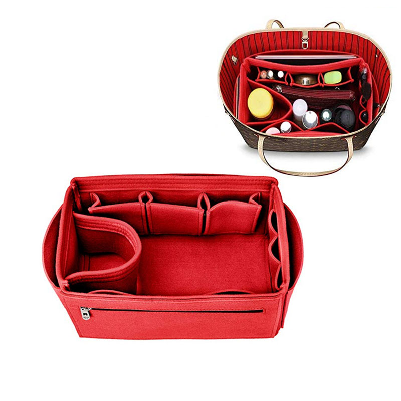 Ysl Beauty Makeup Bag - Make up Organizer Felt Cloth Handbag