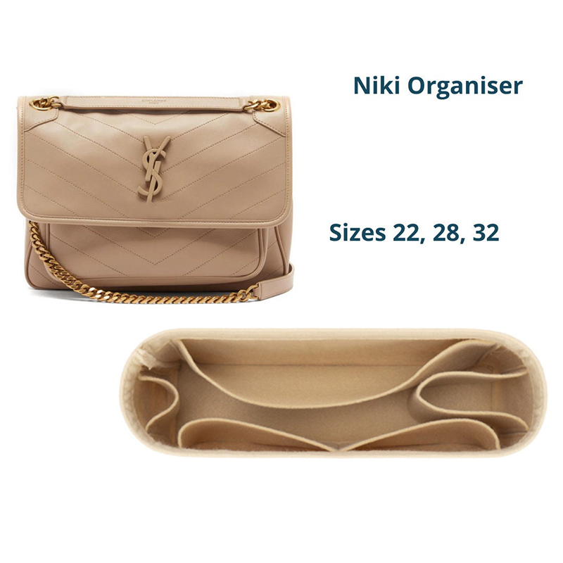 Ysl Beauty Makeup Bag - Bag Organizer for NIKI 22 28