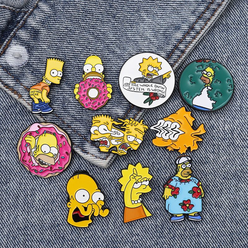 Beauty Makeup Wholesale - Wholesale New Cute The Simpsons Creative