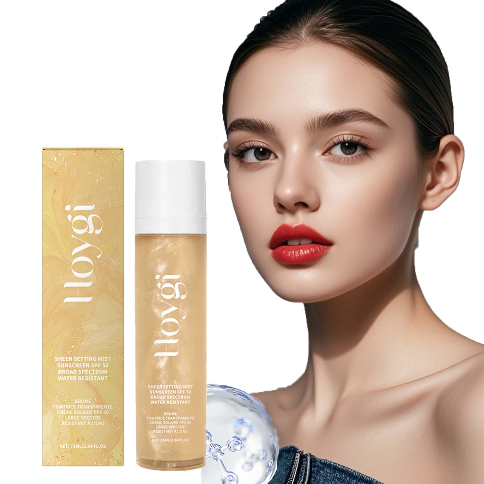 Makeup Fixing Mist - Spf 50+ Makeup Setting Spray Oil