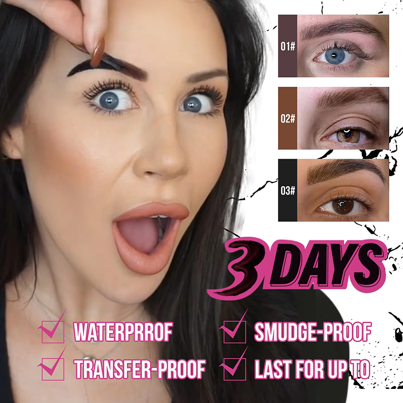 Bb Cream Tinted - Waterproof Tattoo Brow Peel Off Tint