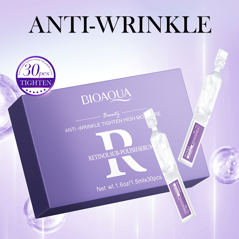 30pcs BIOAQUA Retinol Vitamin  - The Ordinary Serum Hyaluronic Acid review and price