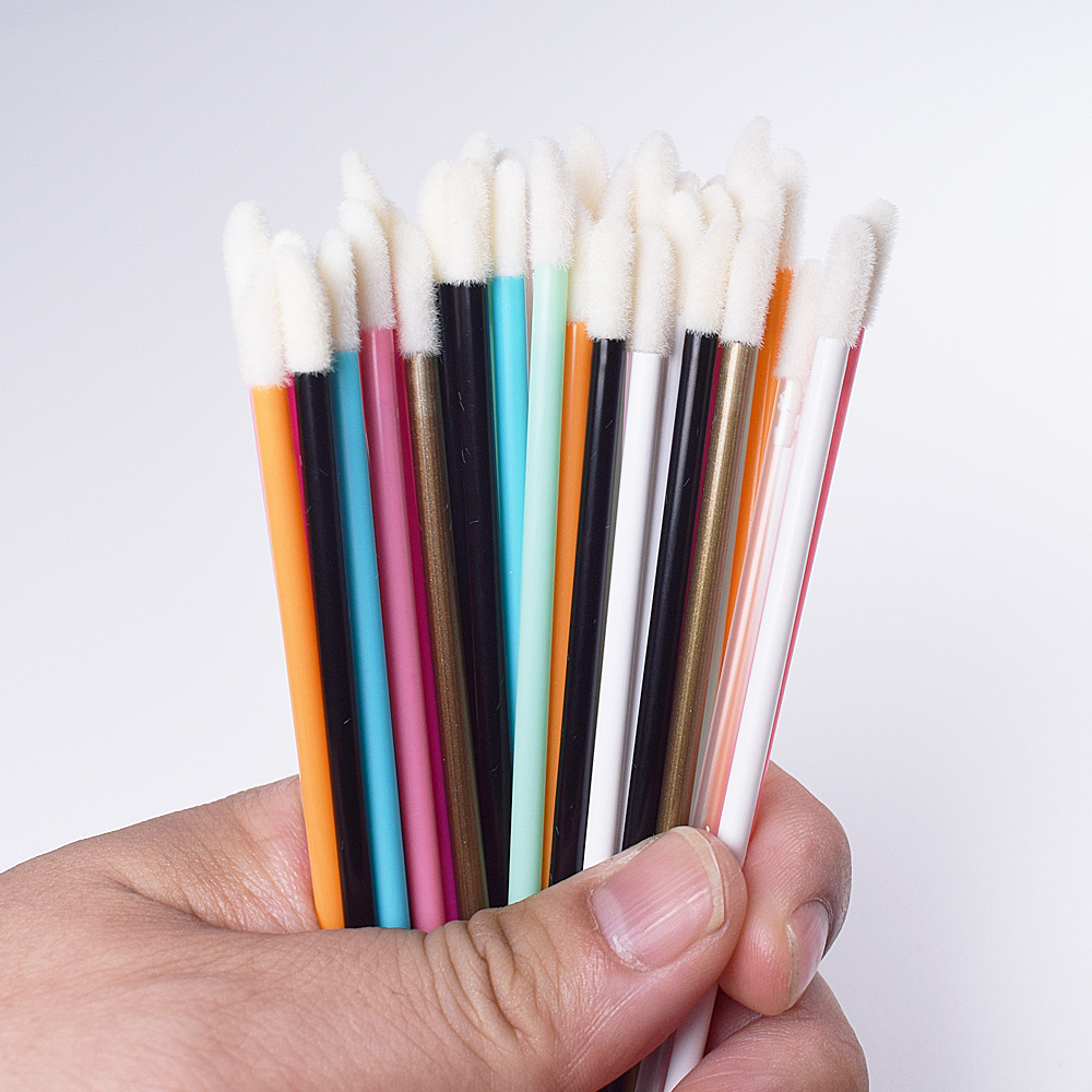 50Pcs Disposable Lip Brush Eye - Beauty Makeup Kit review and price