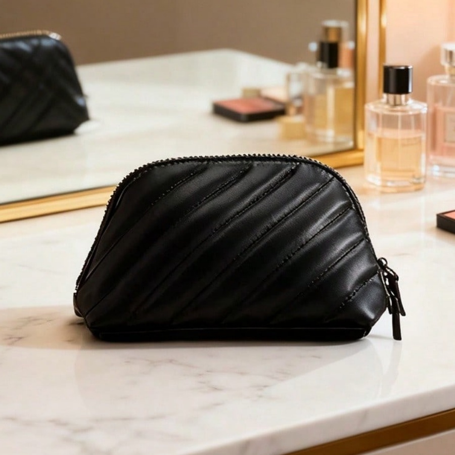 YSL Limited Edition Black Doub - Ysl Beauty Makeup Bag review and price