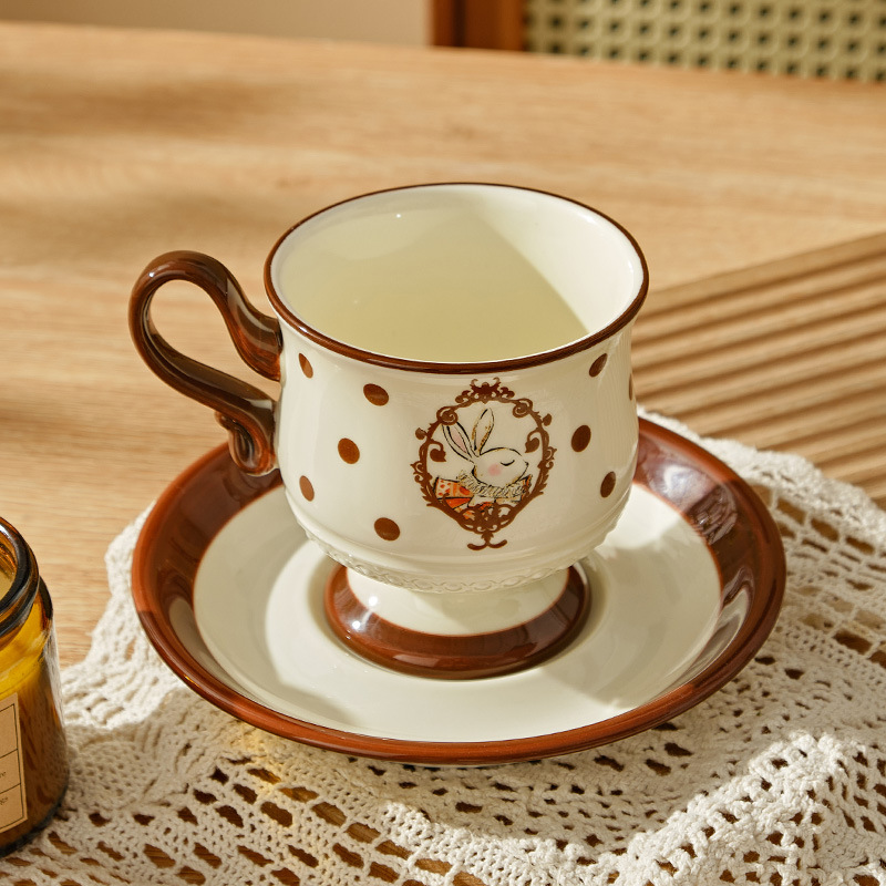 Ceramic Coffee Cup French Cute - Beauty Makeup Edit review and price
