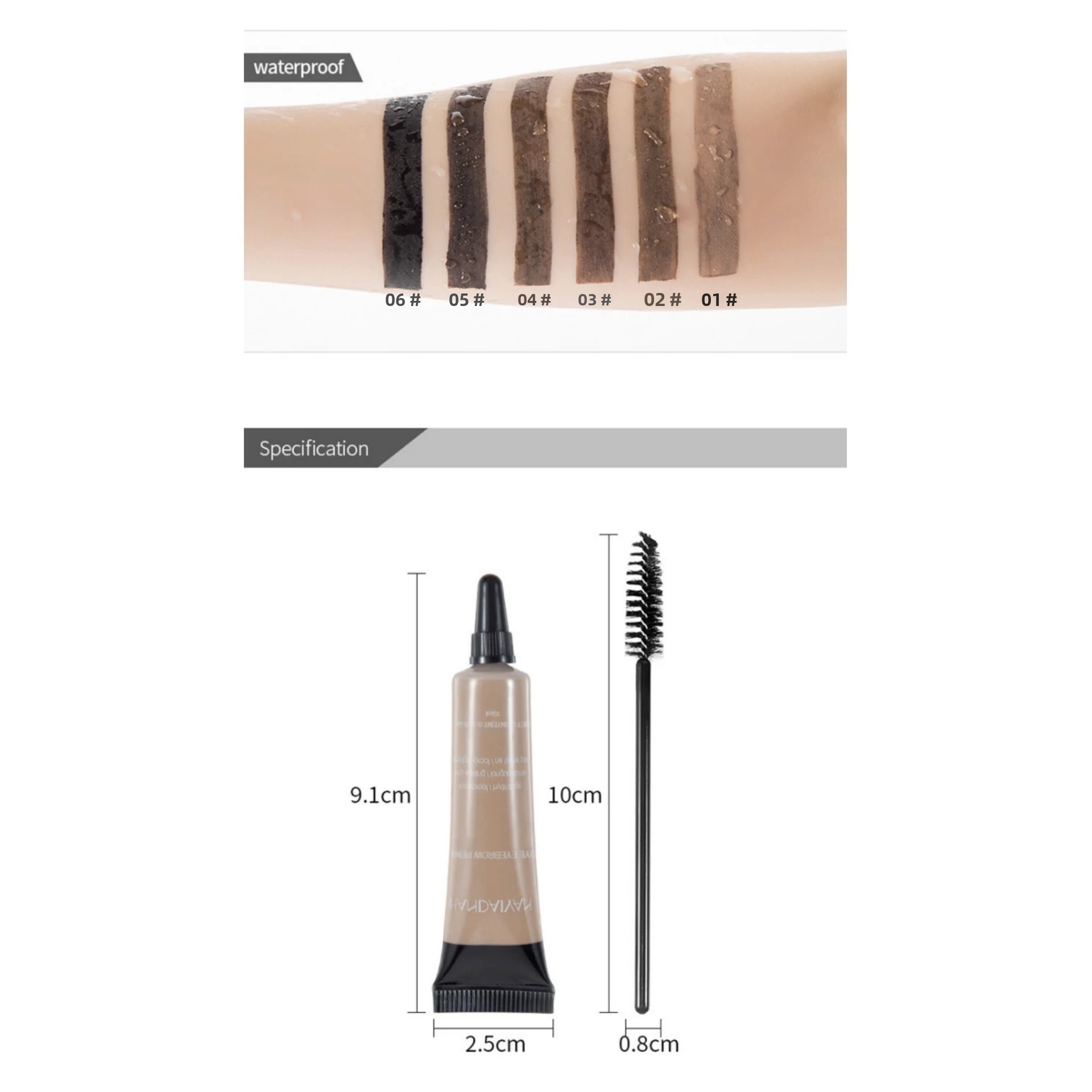 Natural Eyebrow Tint Gel Water - Bb Cream Tinted review and price