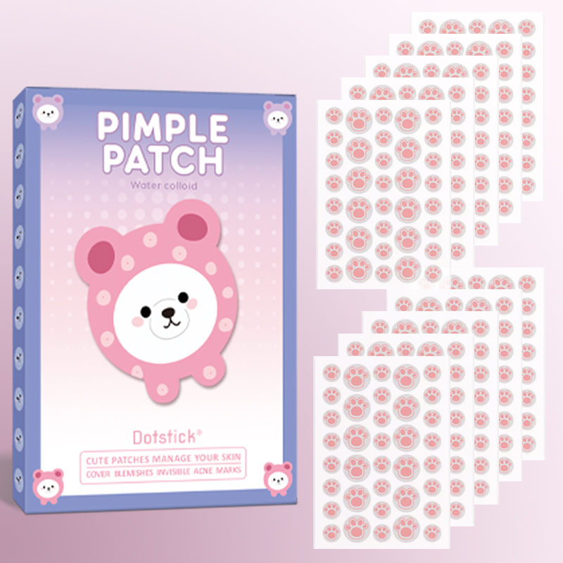 Cute Bear Paw Pimple Patch = T - Beauty Zone Makeup review and price
