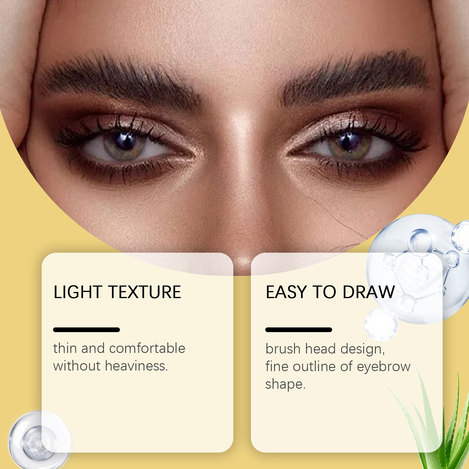 Dye Eyebrow Gel Cream Waterpro - Bb Cream Tinted review and price