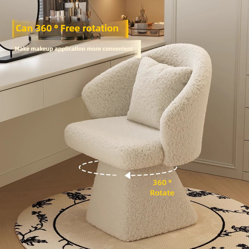 Dressing Table Chair, Rotatabl - Beauty In Makeup review and price