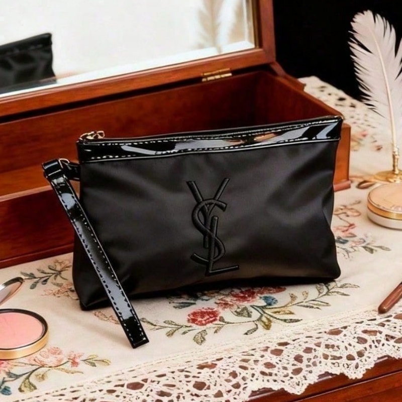 YSL Classic Cosmetic Bag For W - Ysl Beauty Makeup Bag review and price
