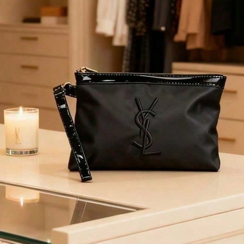 YSL Classic Cosmetic Bag For W - Ysl Beauty Makeup Bag review and price