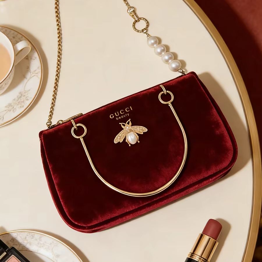 Gucci’s Bag Women Medium Wine  - Ysl Beauty Makeup review and price