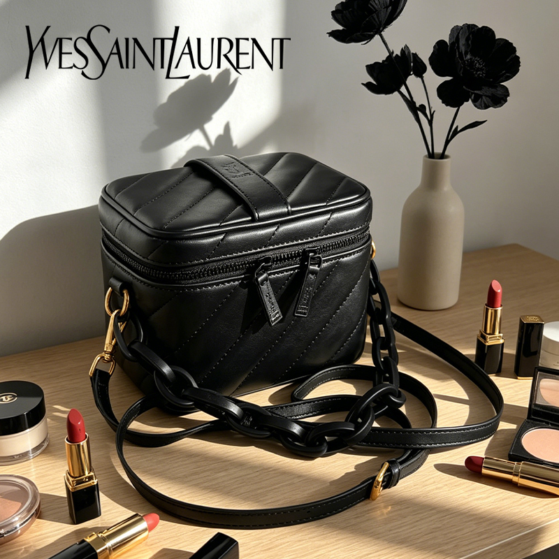 Yves Saint Laurent’s Bag Black - Ysl Beauty Makeup Bag review and price
