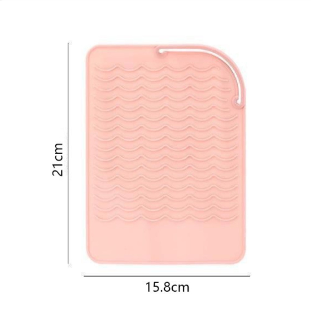 Silicone Heat Resistant Mat fo - Hair Straightener review and price