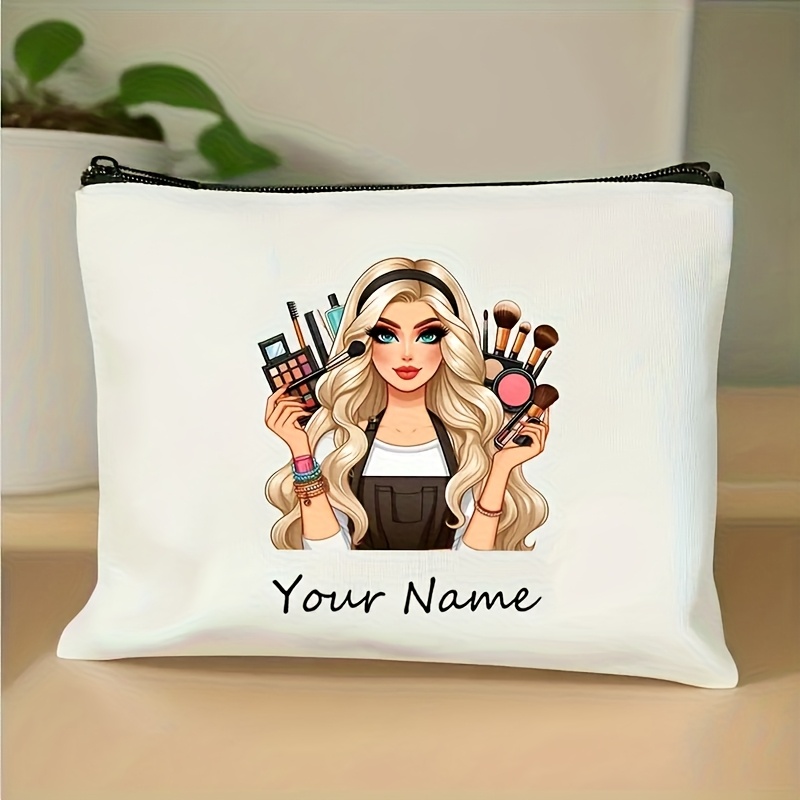 1-3pcs Custom Name Makeup Bag  - Beauty Makeup Names review and price