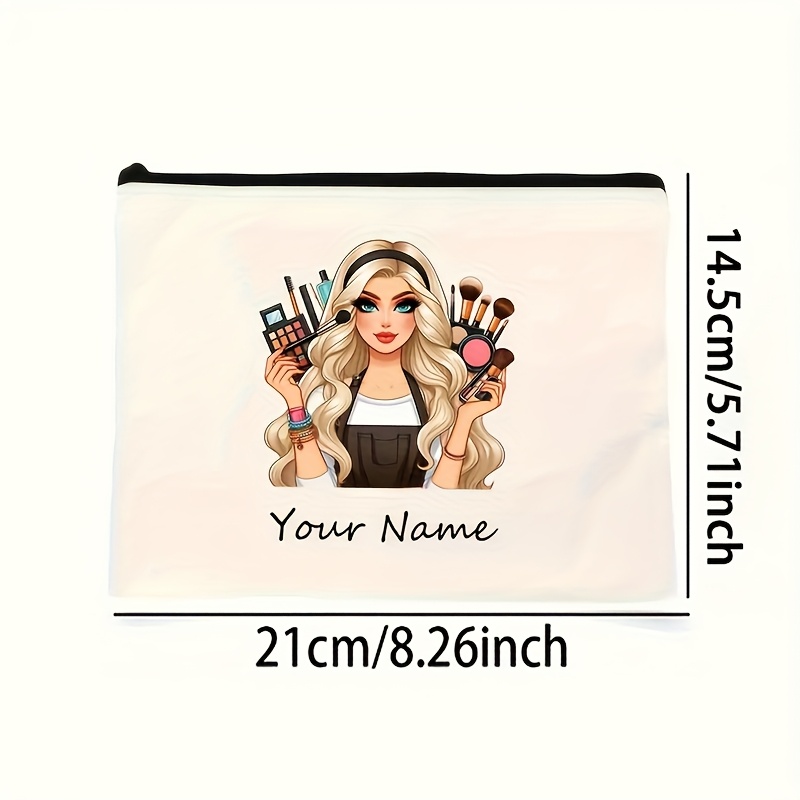 1-3pcs Custom Name Makeup Bag  - Beauty Makeup Names review and price