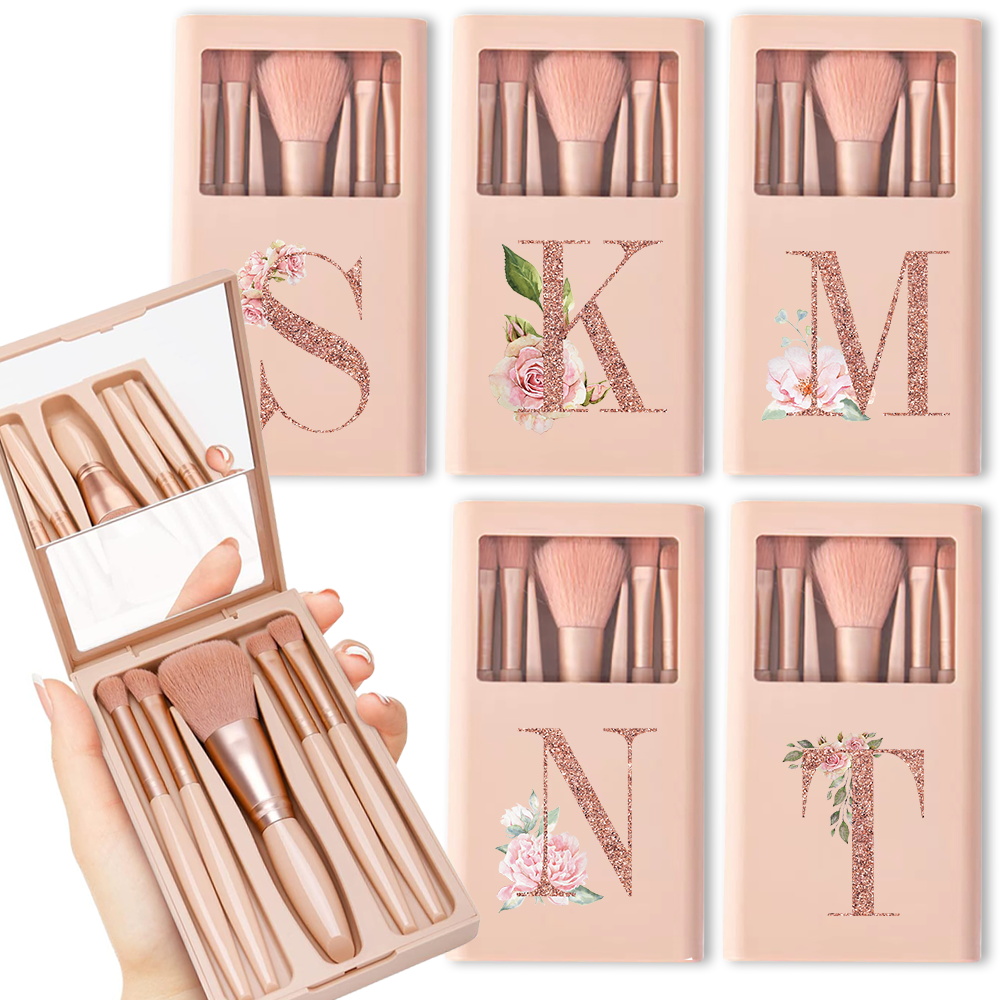 5pcs Cosmetic Brush Kit With M - Beauty Makeup Kit review and price