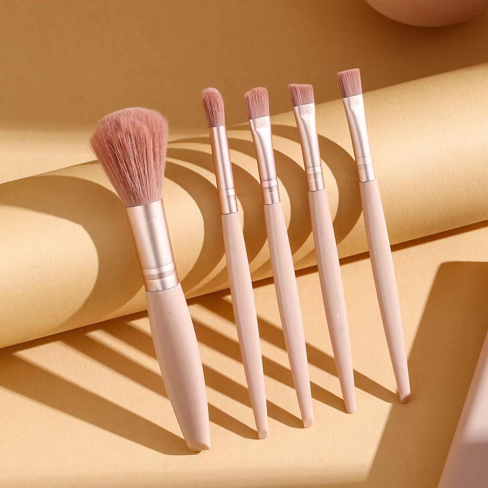 5pcs Cosmetic Brush Kit With M - Beauty Makeup Kit review and price