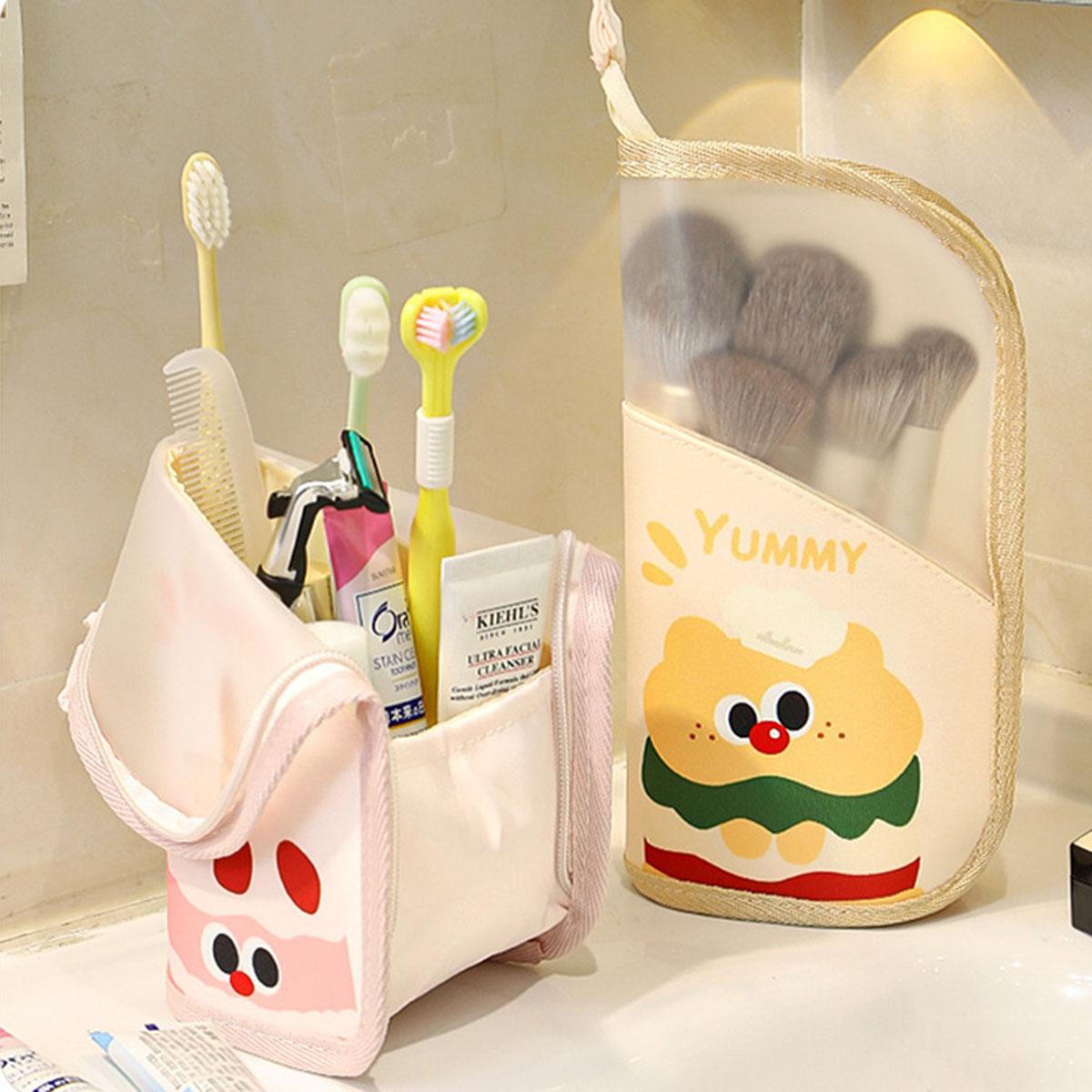1Pcs Cosmetic Bag Travel Stand - Beauty Makeup Wholesale review and price