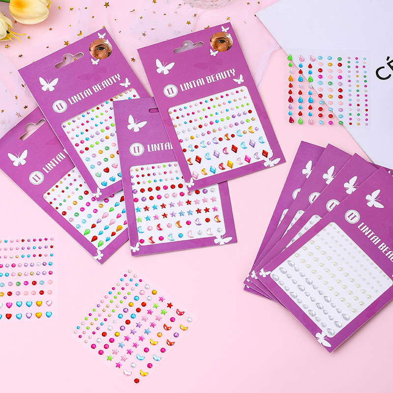 Hot Selling Face Gems Stickers - Beauty In Makeup review and price