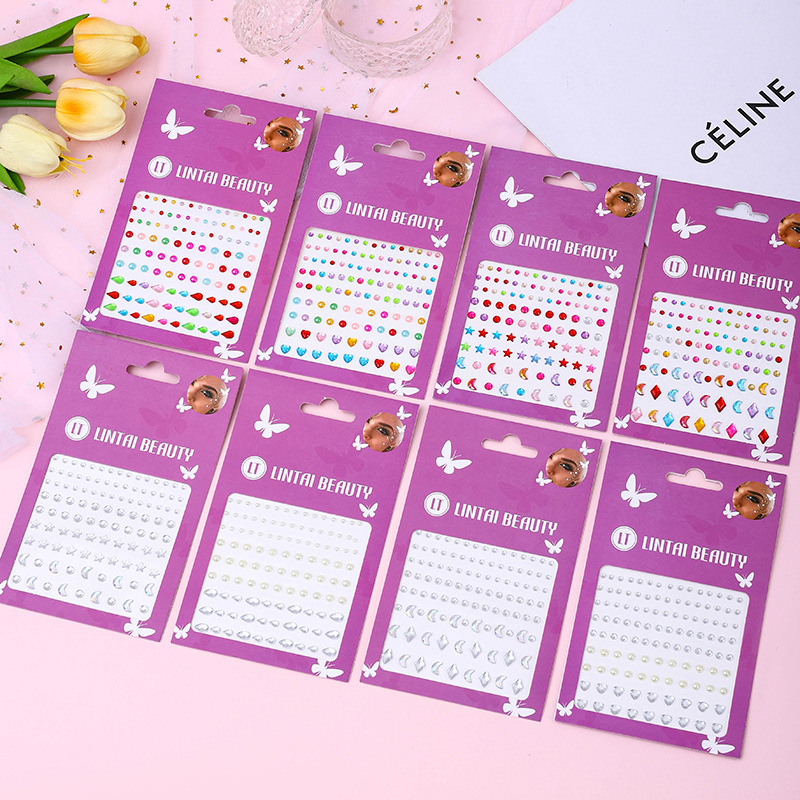 Hot Selling Face Gems Stickers - Beauty In Makeup review and price
